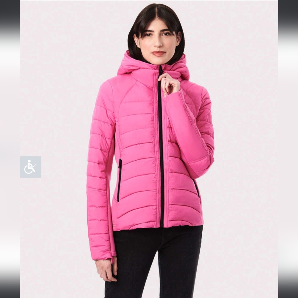 Bernardo ~ Neo Active Double Up Hooded Puffer